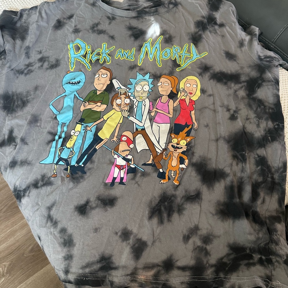 Rick and Morty Tie-Dye T-Shirt